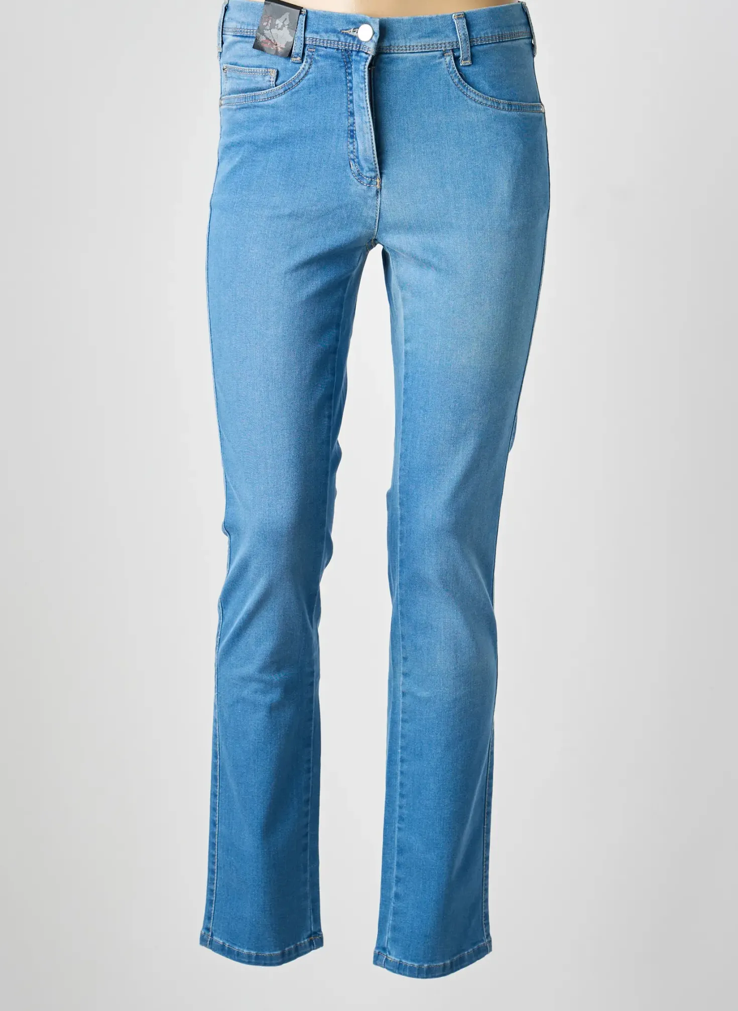 Jeans Coupe Slim Gerke My Pants Bleu Taille Normale