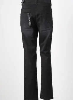 Jeans Coupe Slim Imitz Noir Taille Normale