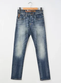 Jeans Coupe Slim Jack & Jones Bleu Taille Normale