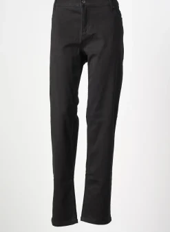 Jeans Coupe Slim Jensen Noir Taille Normale