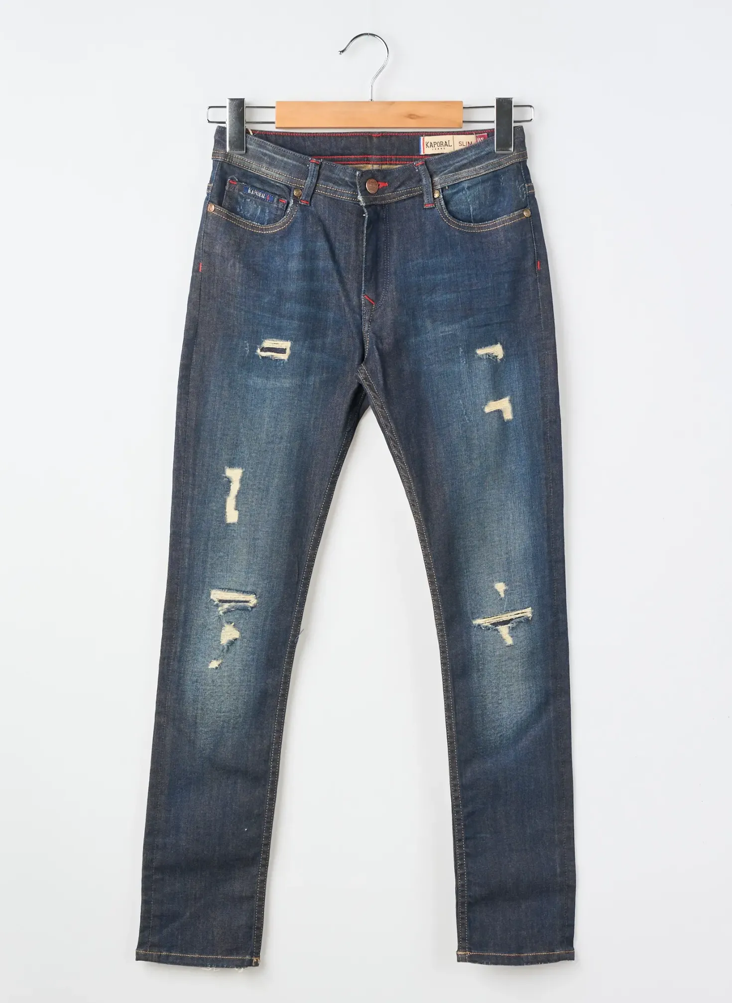 Jeans Coupe Slim Kaporal Bleu