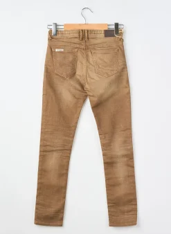 Jeans Coupe Slim Kaporal Marron