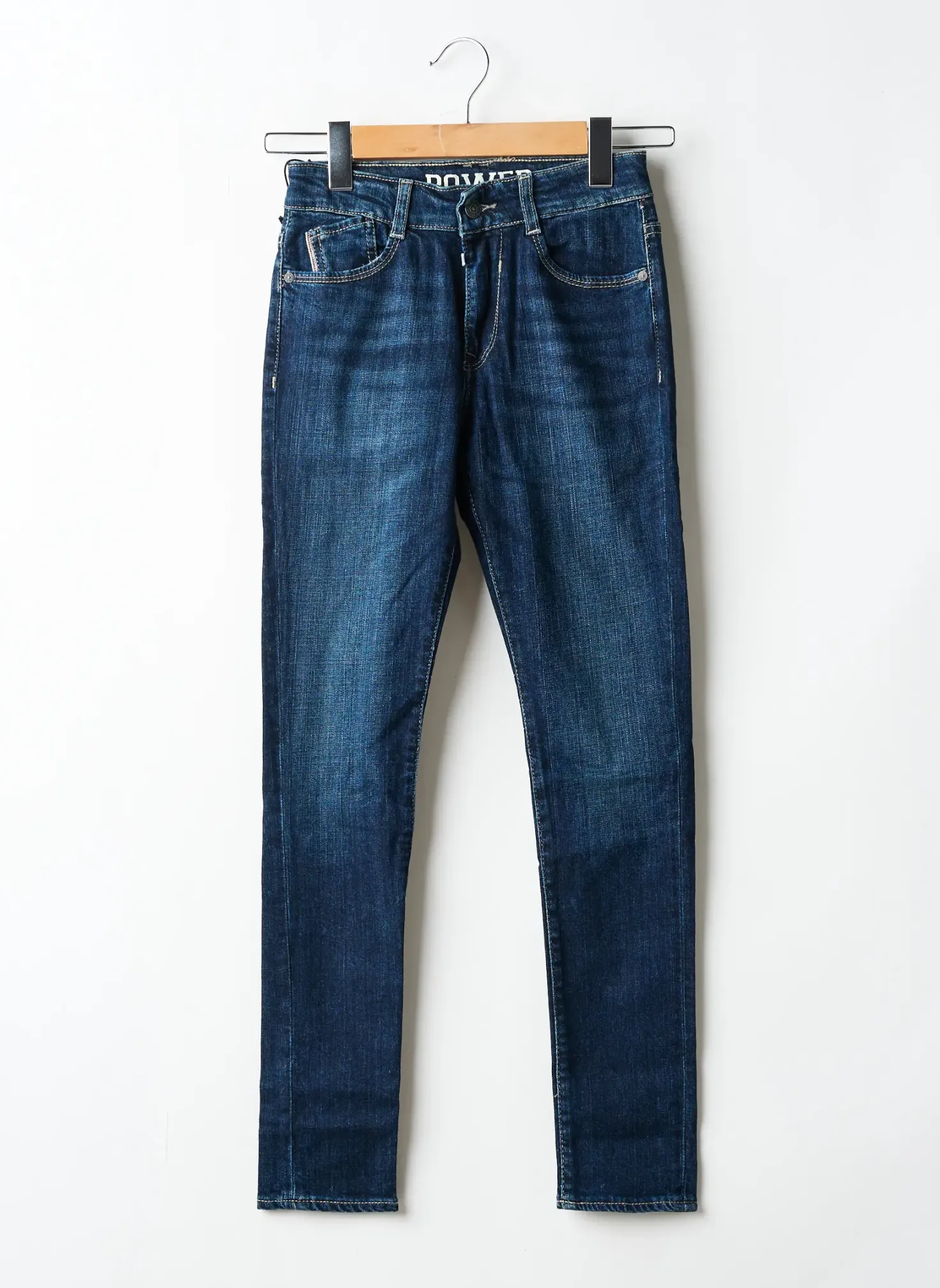 Jeans Coupe Slim Le Temps Des Cerises Bleu