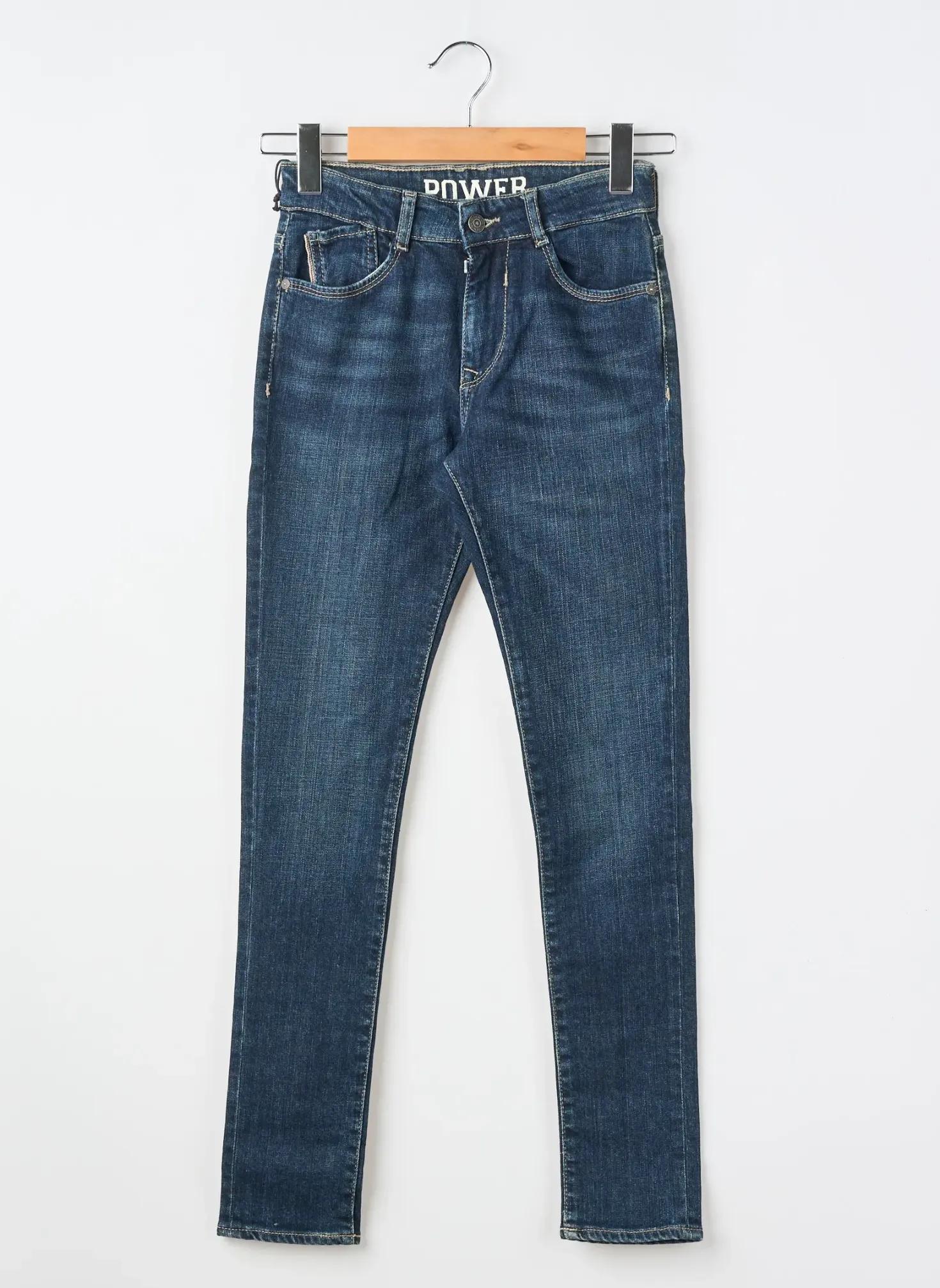 Jeans Coupe Slim Le Temps Des Cerises Bleu