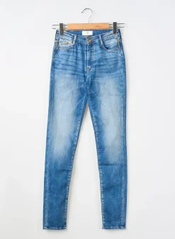 Jeans Coupe Slim Le Temps Des Cerises Bleu