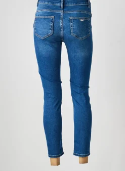 Jeans Coupe Slim Liu Jo Bleu Taille Normale