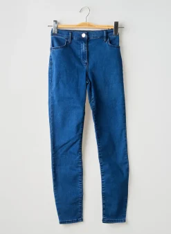 Jeans Coupe Slim Liu Jo Bleu Taille Normale