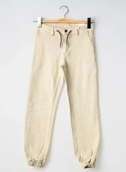 Jeans Coupe Slim Mayoral Beige Taille Ajustable