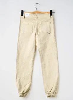 Jeans Coupe Slim Mayoral Beige Taille Ajustable