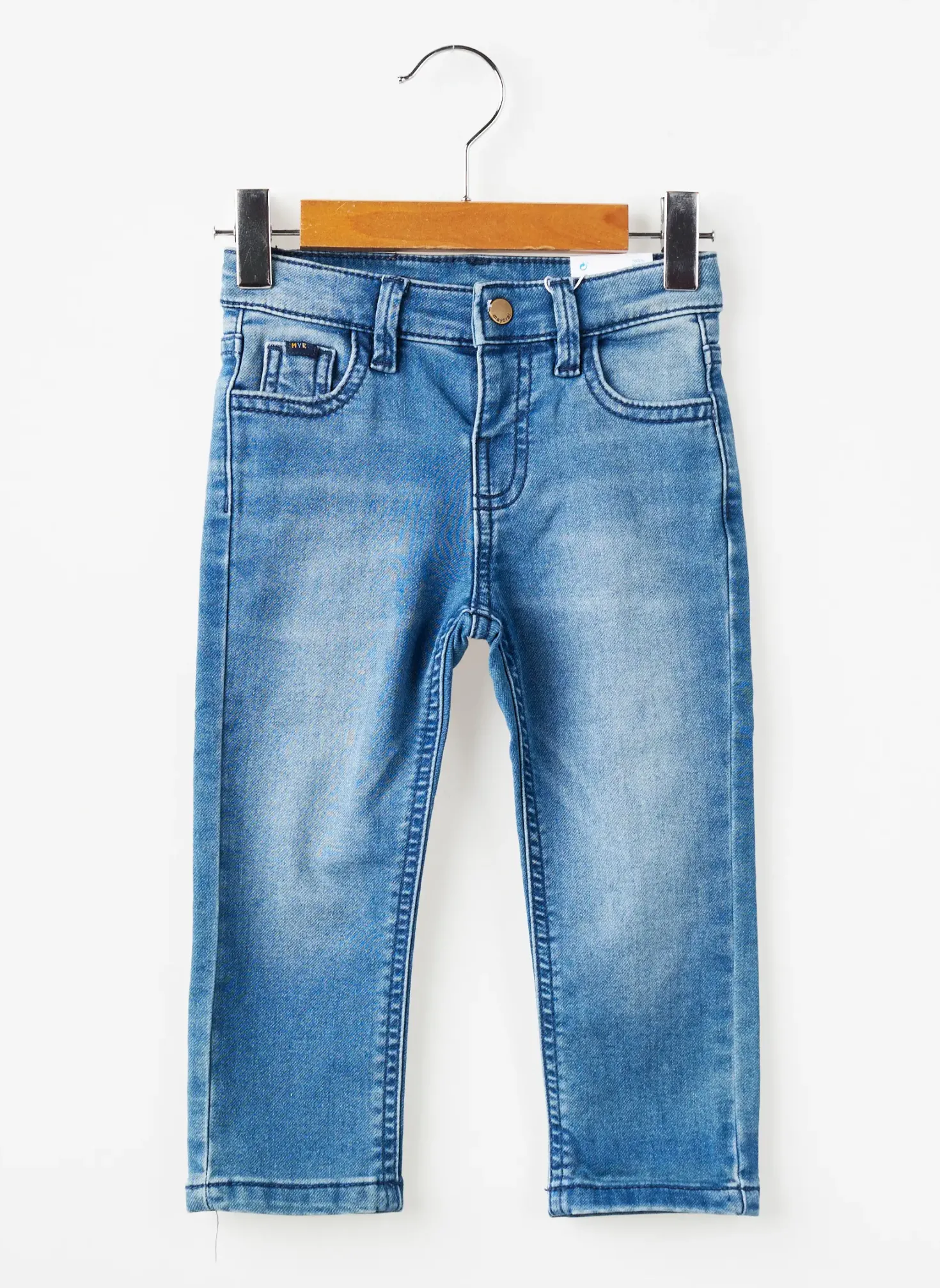 Jeans Coupe Slim Mayoral Bleu