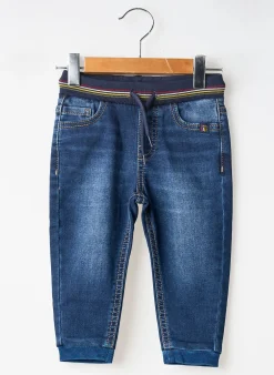 Jeans Coupe Slim Mayoral Bleu Taille Élastique