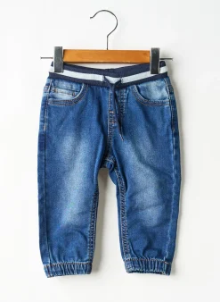 Jeans Coupe Slim Mayoral Bleu Taille Élastique