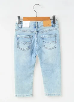Jeans Coupe Slim Mayoral Bleu Taille Ajustable