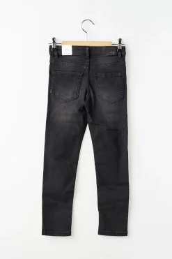 Jeans Coupe Slim Mayoral Noir Taille Ajustable