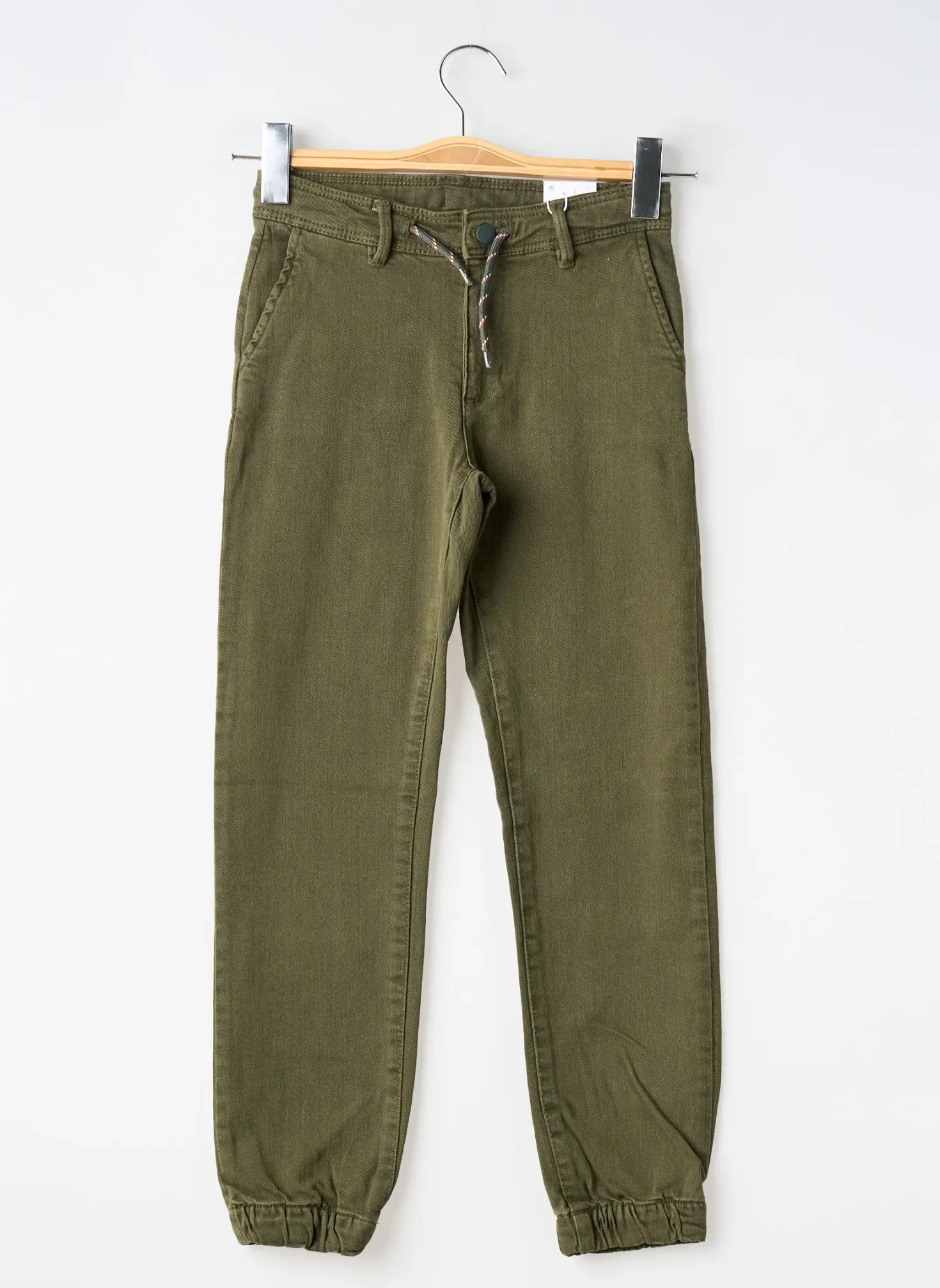 Jeans Coupe Slim Mayoral Vert Taille Ajustable