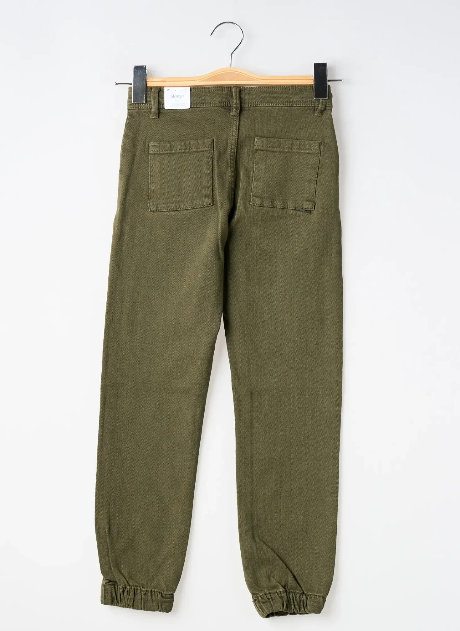 Jeans Coupe Slim Mayoral Vert Taille Ajustable