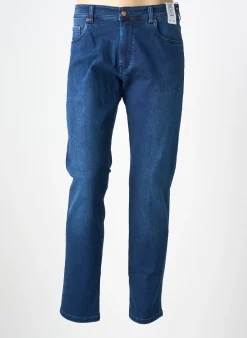 Jeans Coupe Slim M5 By Meyer Bleu Taille Normale
