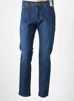 Jeans Coupe Slim M5 By Meyer Bleu Taille Normale