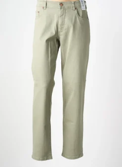 Jeans Coupe Slim M5 By Meyer Vert Taille Normale