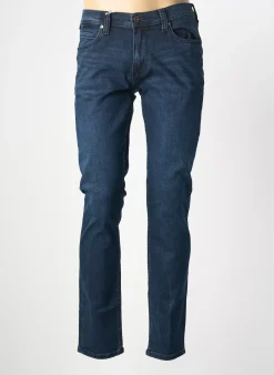 Jeans Coupe Slim Mustang Bleu Taille Normale