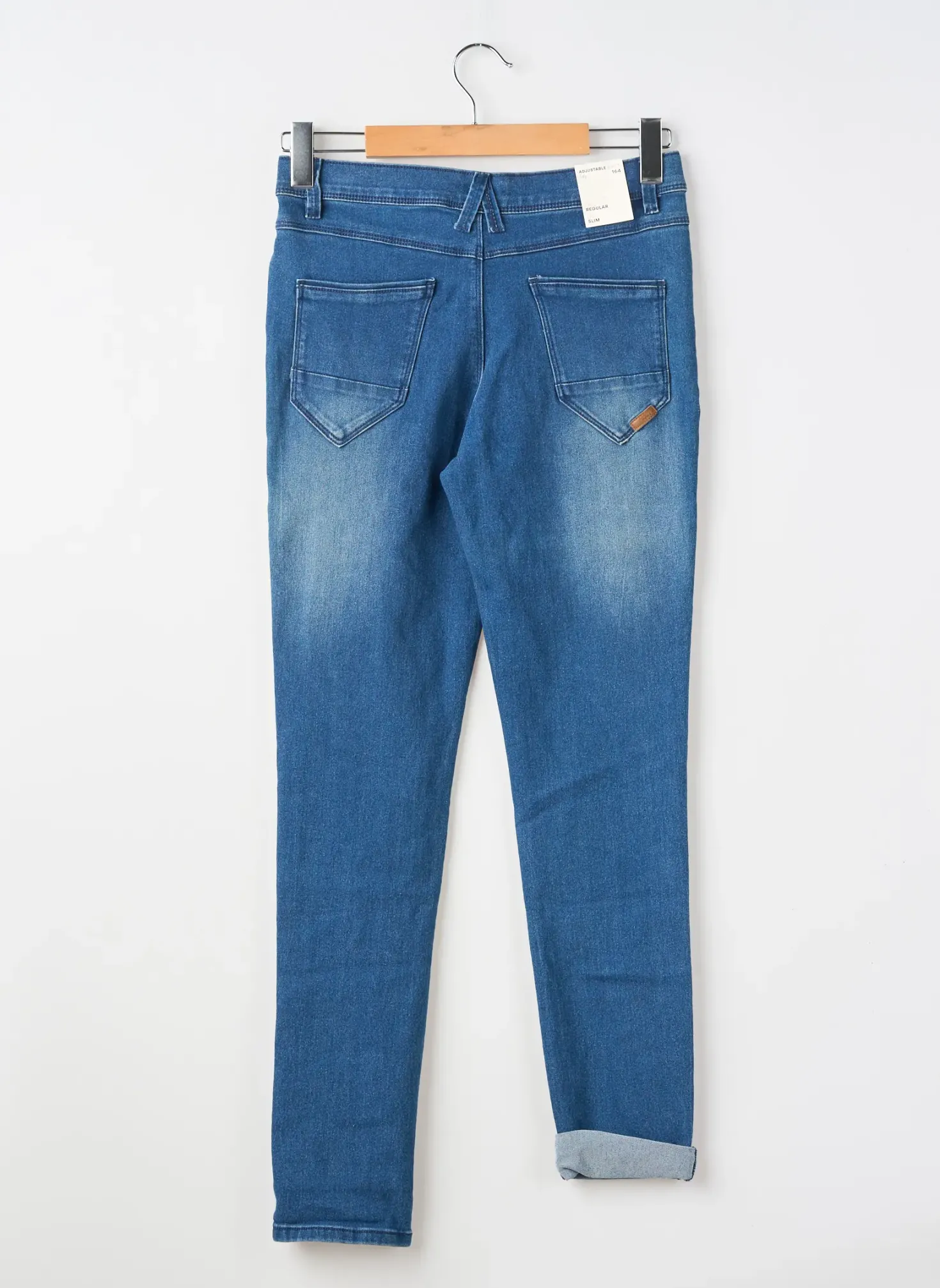 Jeans Coupe Slim Name It Bleu Taille Ajustable