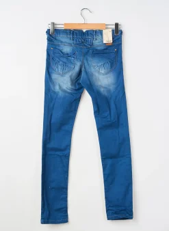 Jeans Coupe Slim Name It Bleu Taille Ajustable