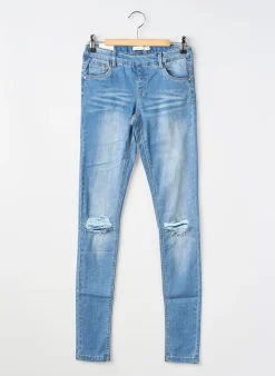 Jeans Coupe Slim Name It Bleu Taille Ajustable