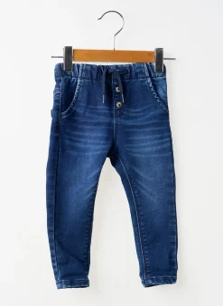 Jeans Coupe Slim Noppies Bleu Taille Élastique