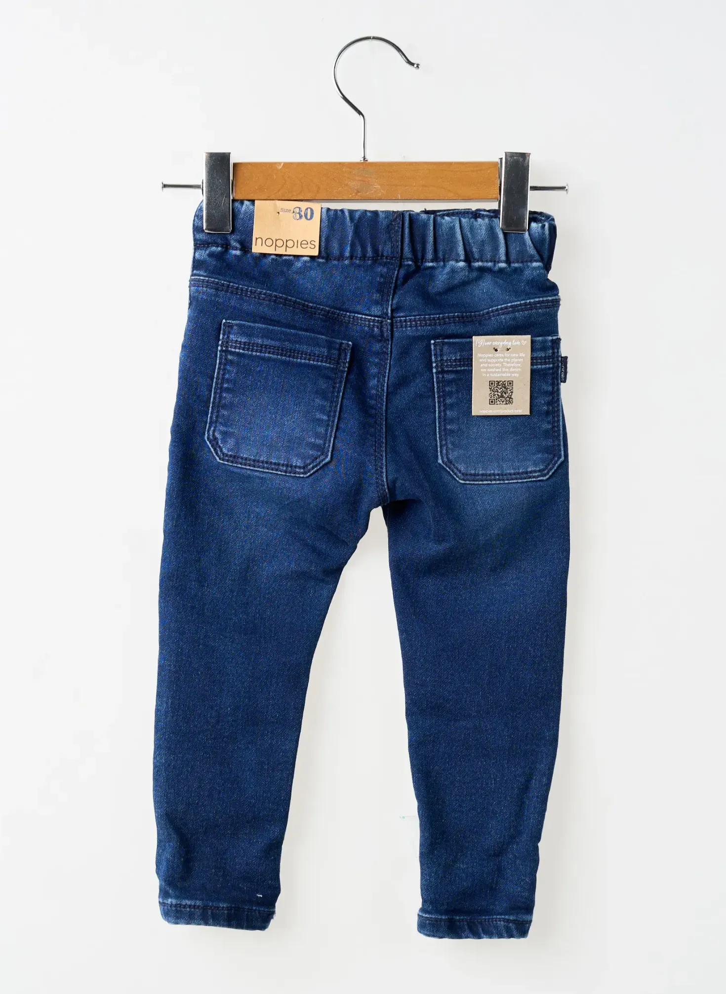 Jeans Coupe Slim Noppies Bleu Taille Élastique