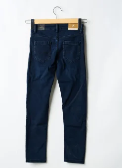 Jeans Coupe Slim Nukutavake Bleu