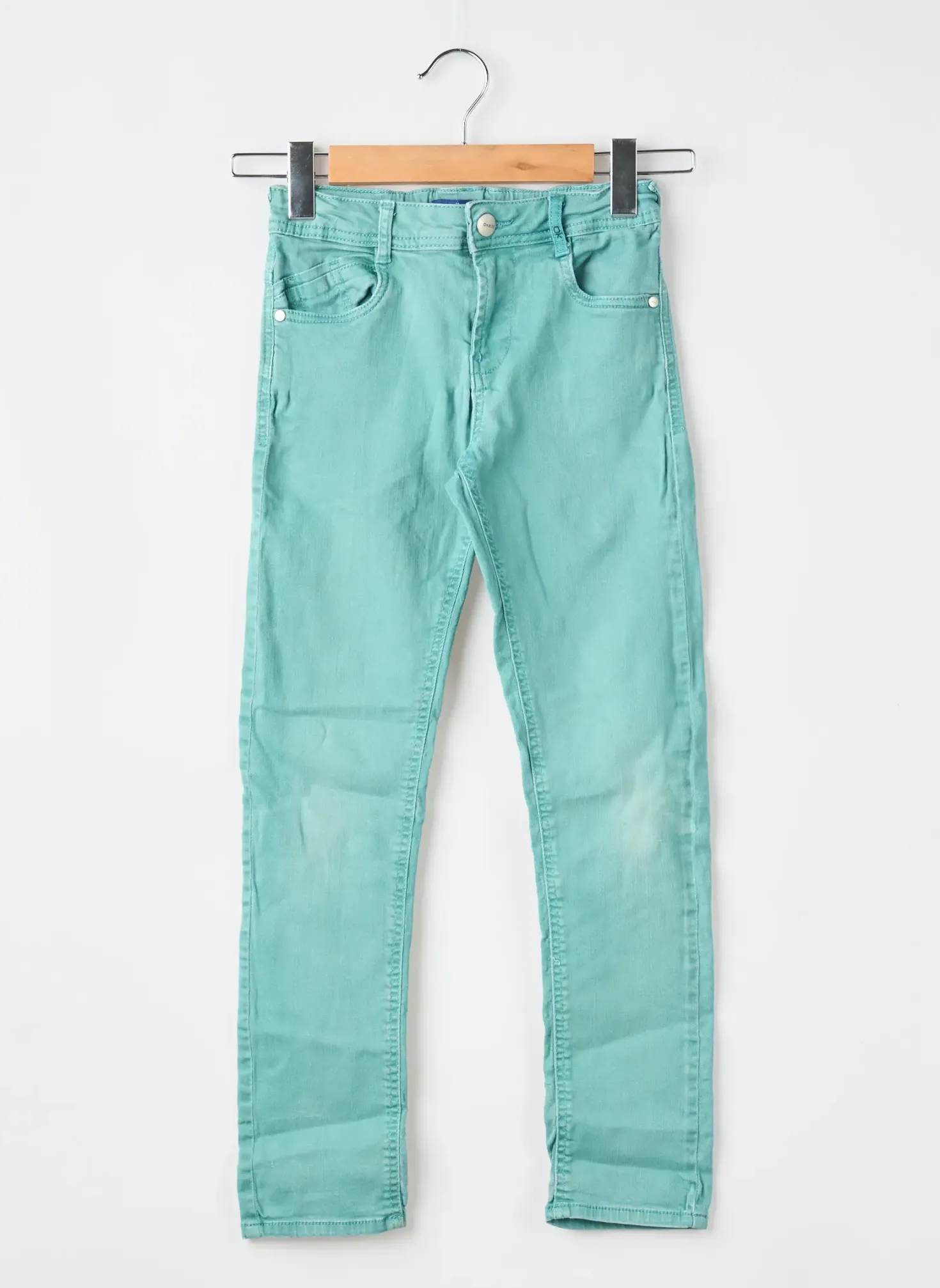 Jeans Coupe Slim Okaïdi Bleu Taille Ajustable
