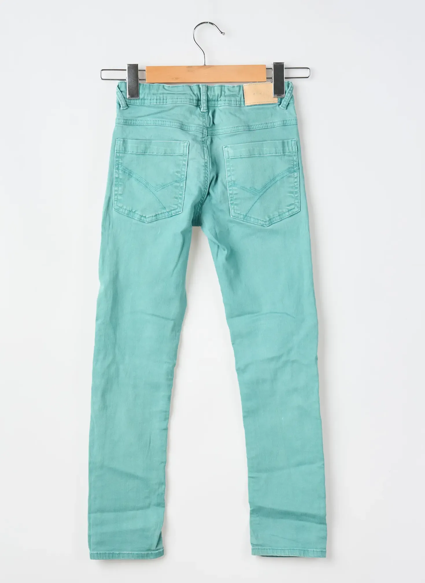 Jeans Coupe Slim Okaïdi Bleu Taille Ajustable