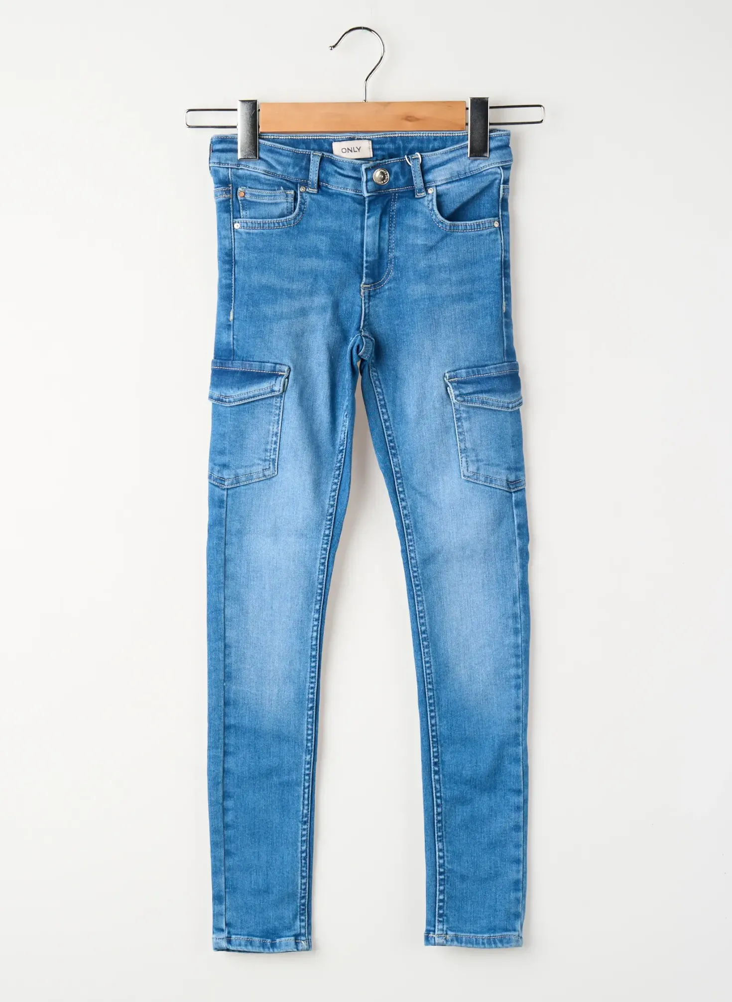 Jeans Coupe Slim Only Bleu