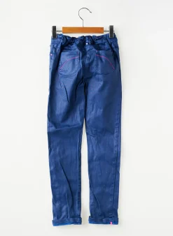 Jeans Coupe Slim Orchestra Bleu Taille Ajustable