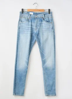 Jeans Coupe Slim Pepe Jeans Bleu Taille Normale