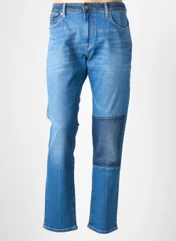 Jeans Coupe Slim Pepe Jeans Bleu Taille Normale