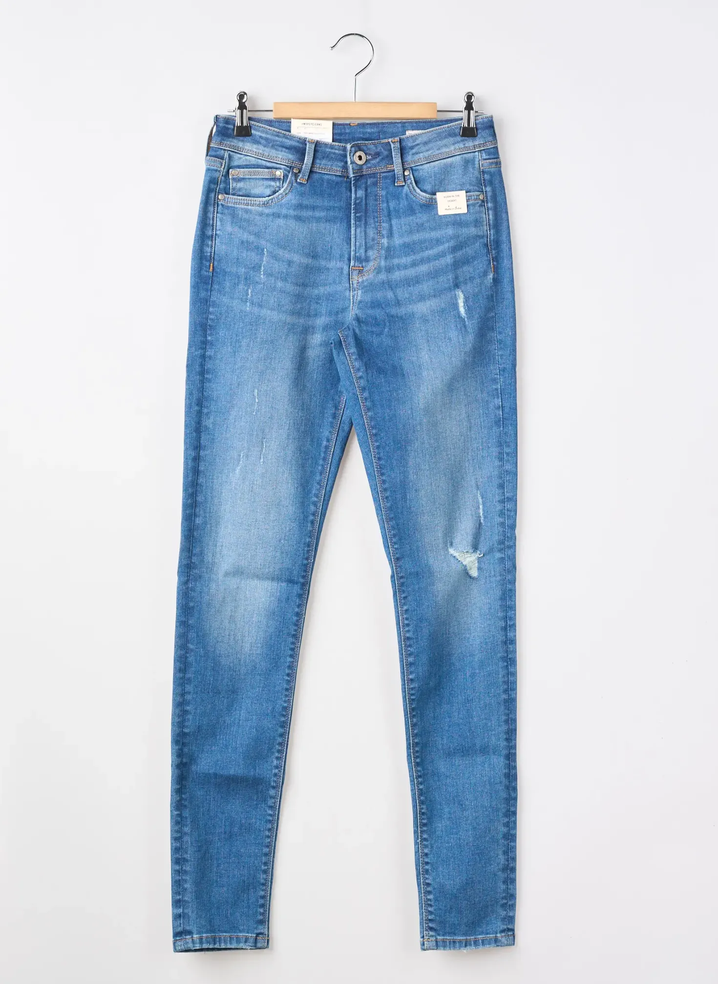 Jeans Coupe Slim Pepe Jeans Bleu