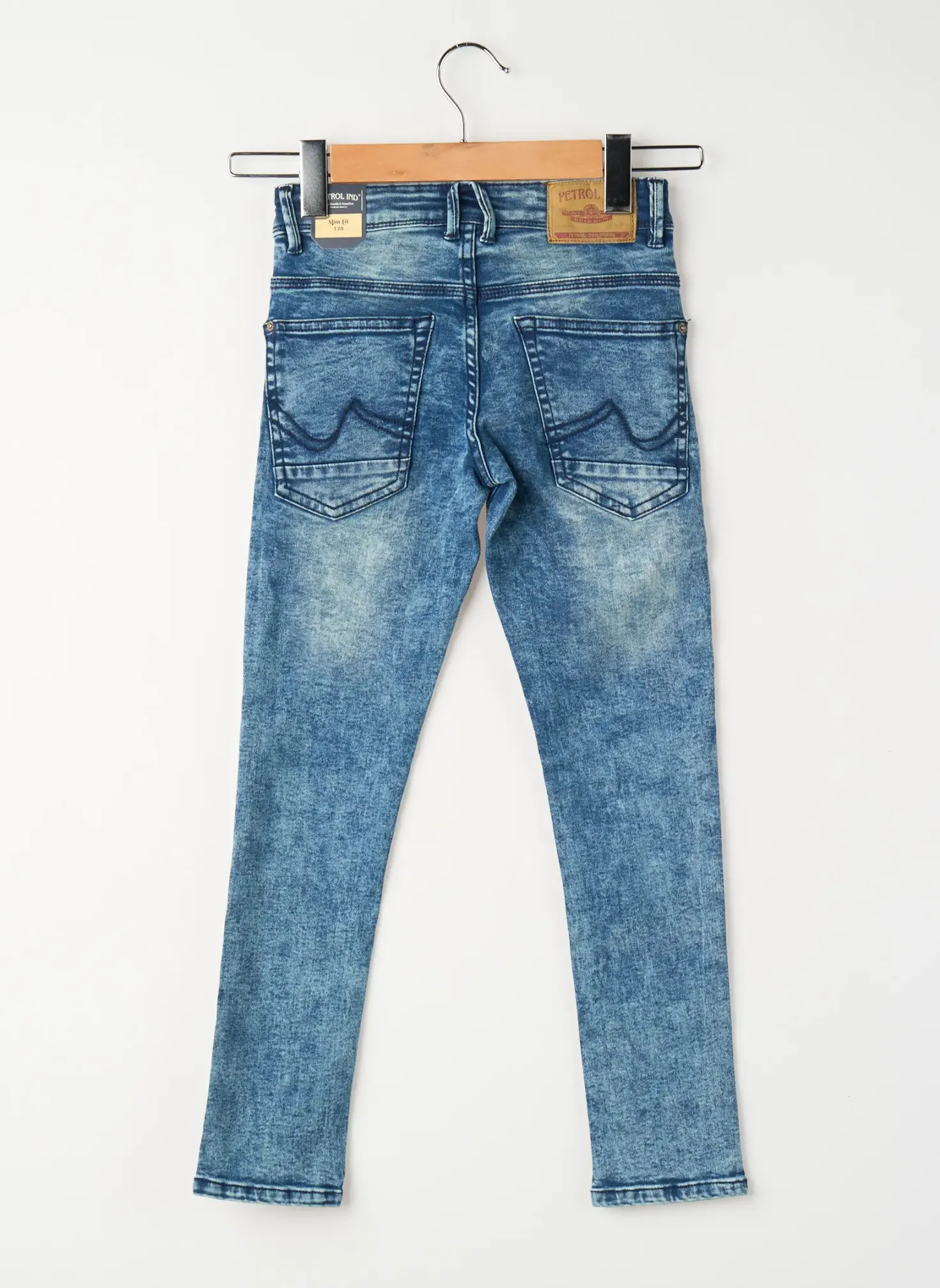 Jeans Coupe Slim Petrol Industries Bleu