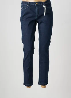 Jeans Coupe Slim Raffaello Rossi Bleu Taille Normale