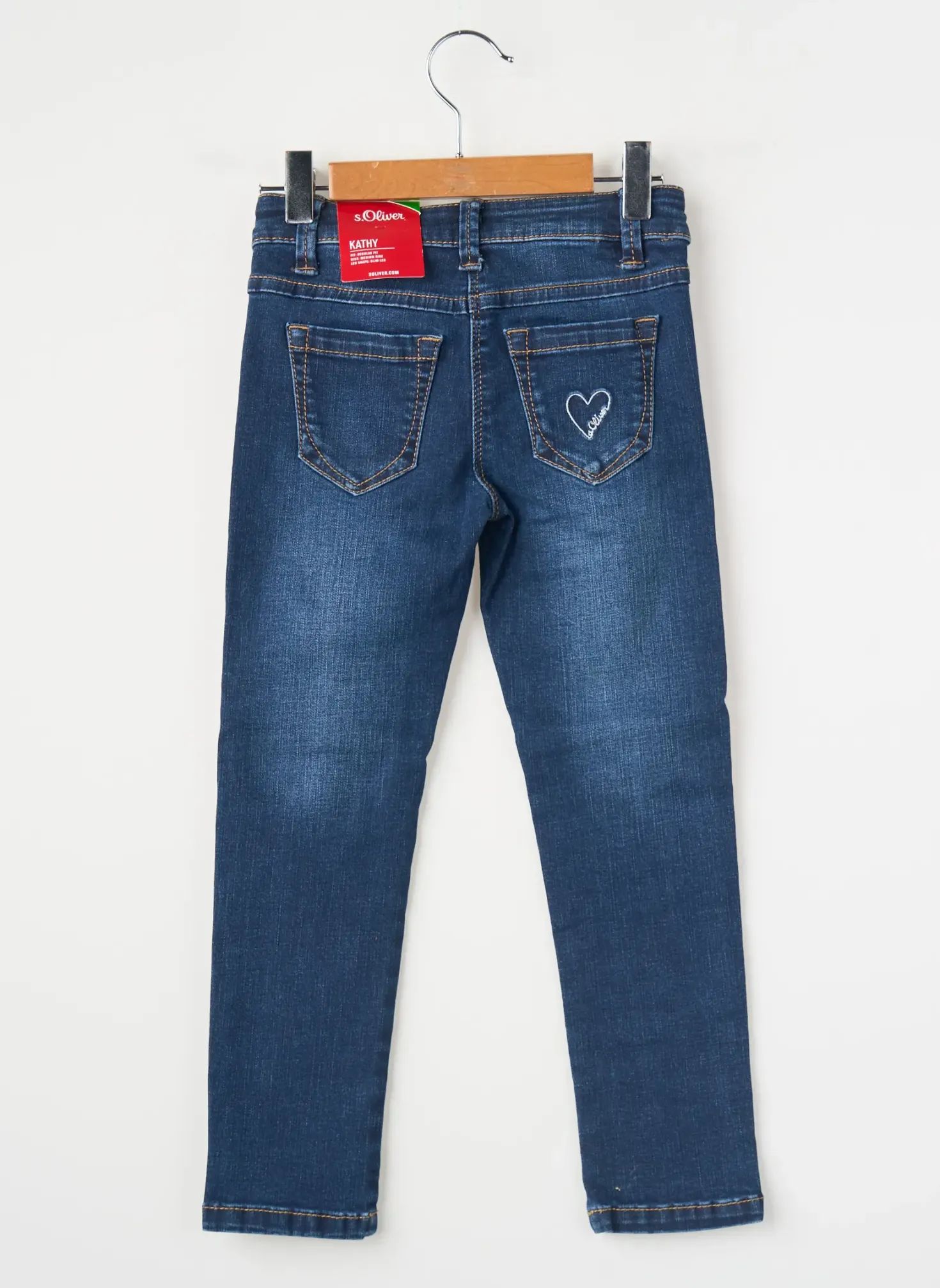 Jeans Coupe Slim S.oliver Bleu