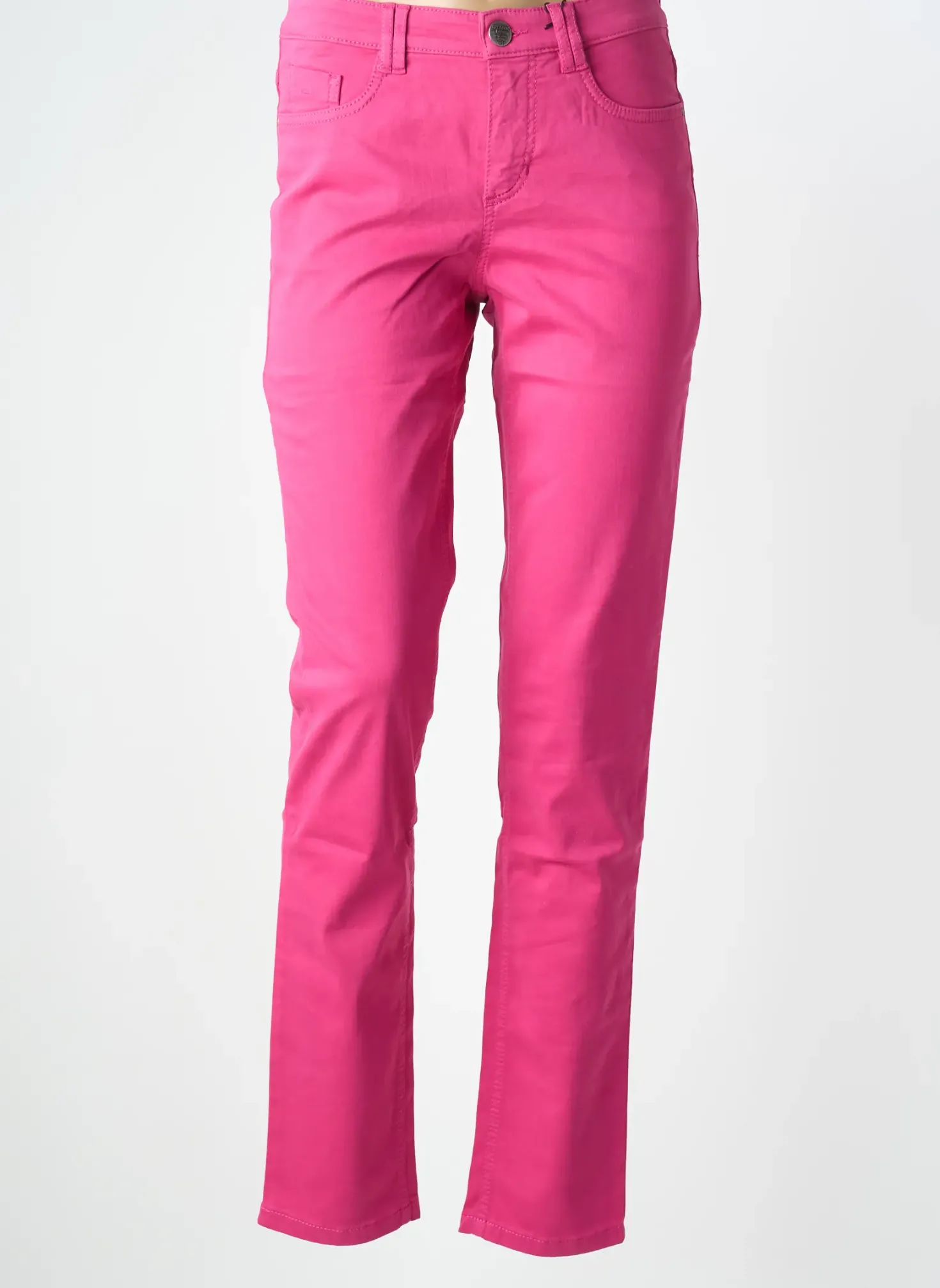 Jeans Coupe Slim Stark Rose Fonce Taille Normale