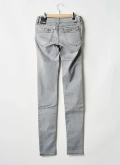 Jeans Coupe Slim Teddy Smith Gris