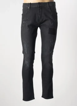Jeans Coupe Slim Teddy Smith Noir Taille Normale