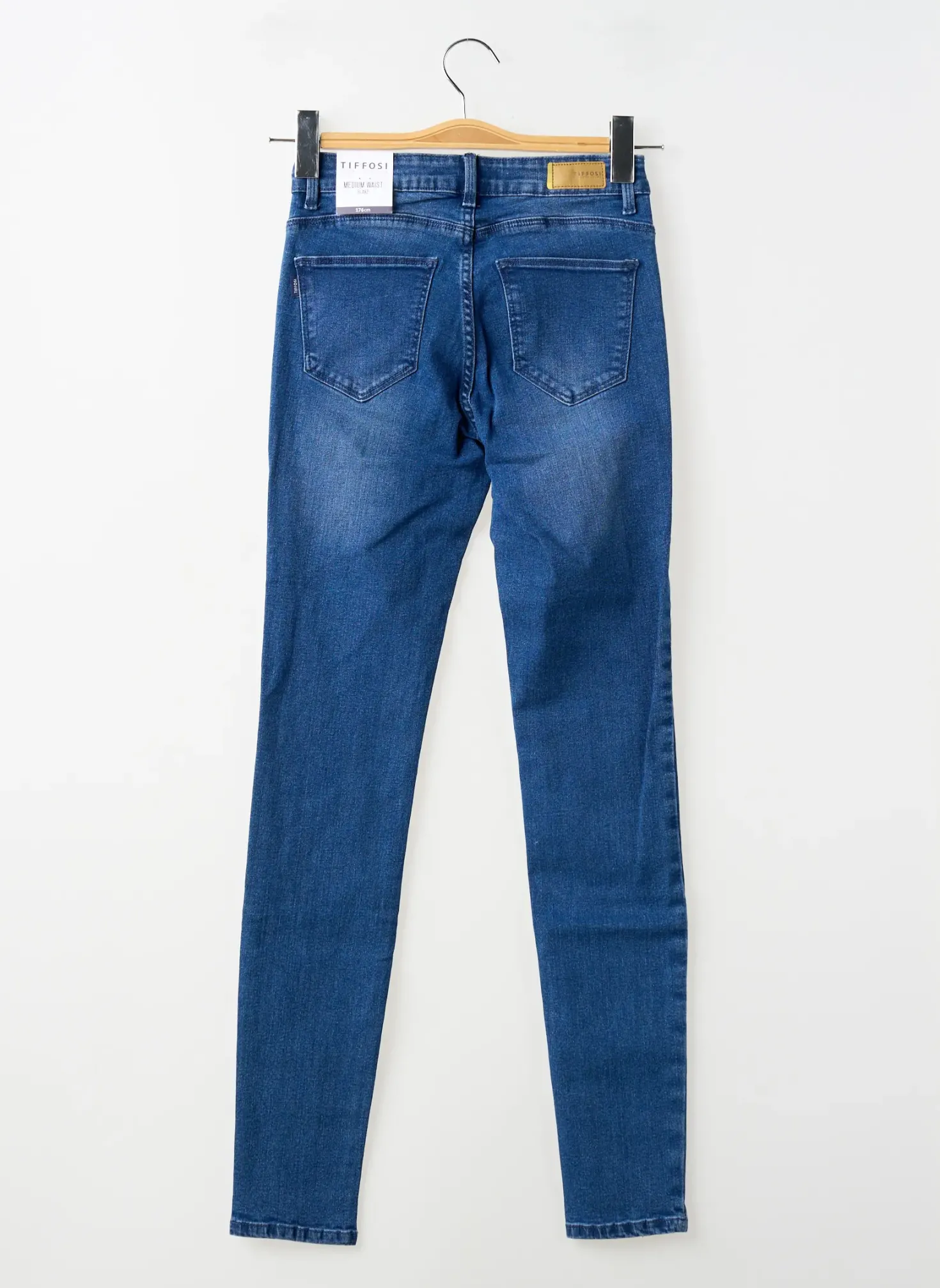 Jeans Coupe Slim Tiffosi Bleu Taille Ajustable