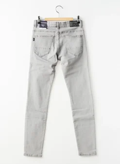 Jeans Coupe Slim Tiffosi Gris