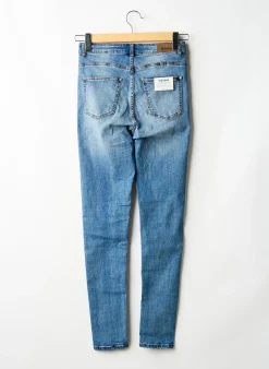 Jeans Skinny Garcia Bleu Taille Ajustable