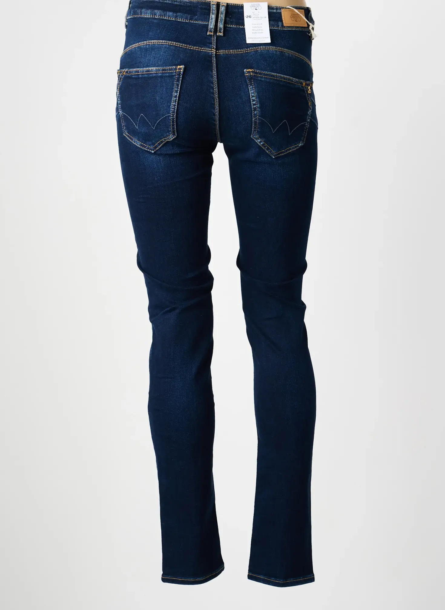 Jeans Skinny Le Temps Des Cerises Bleu Taille Normale