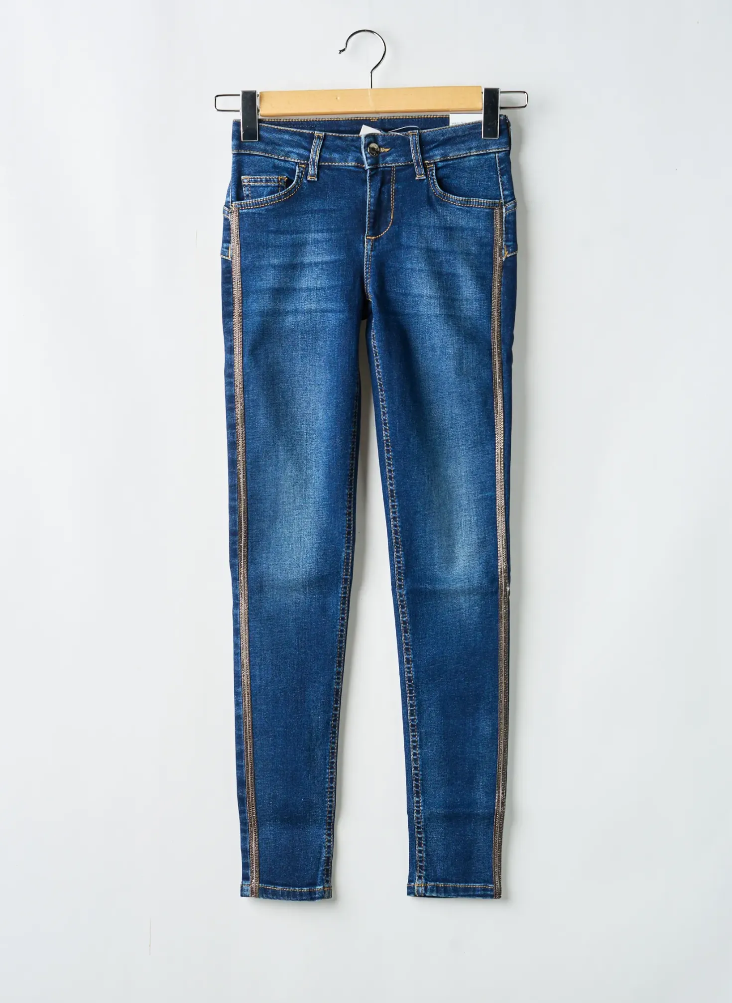 Jeans Skinny Liu Jo Bleu Taille Normale
