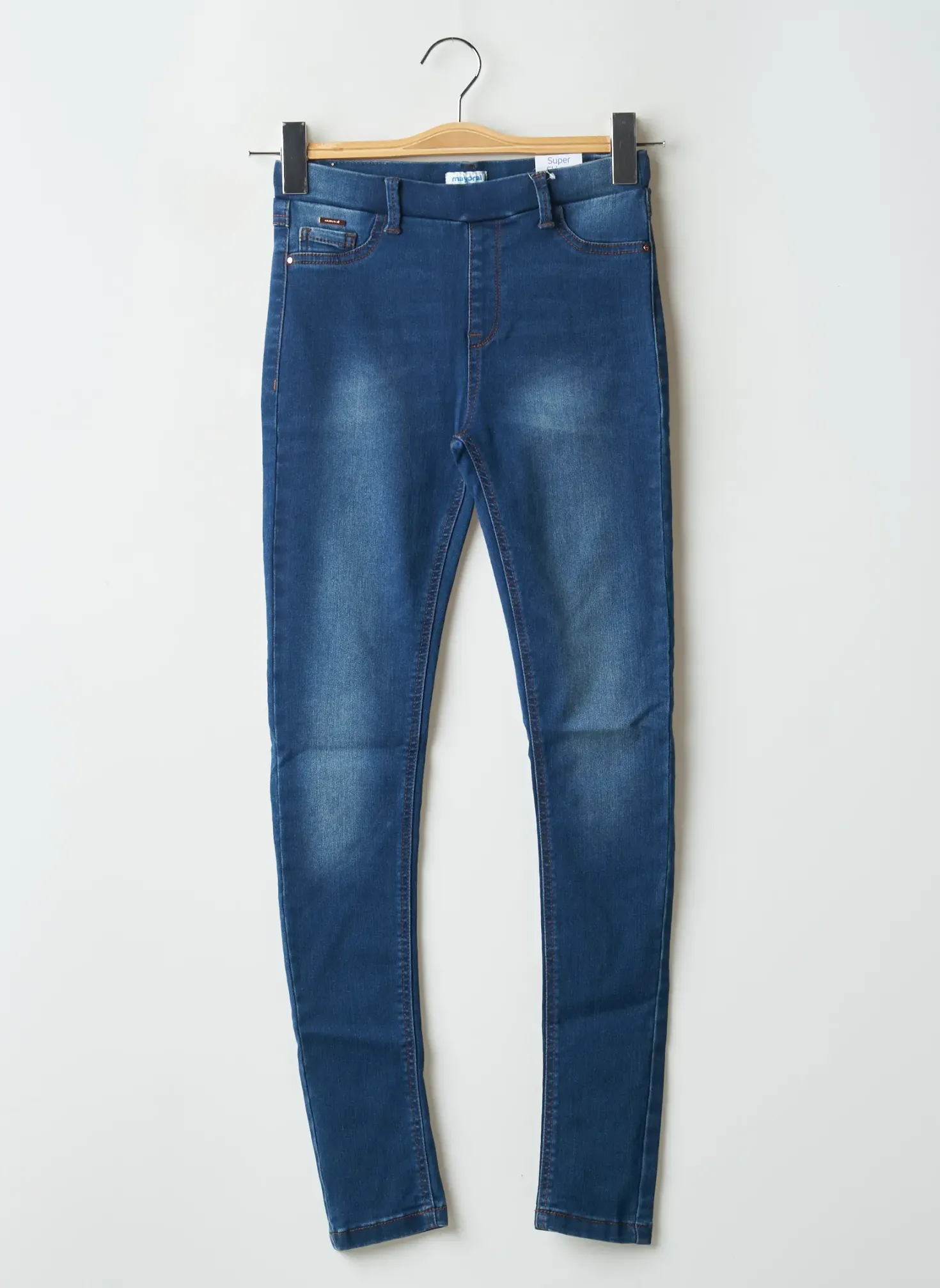 Jeans Skinny Mayoral Bleu Taille Élastique