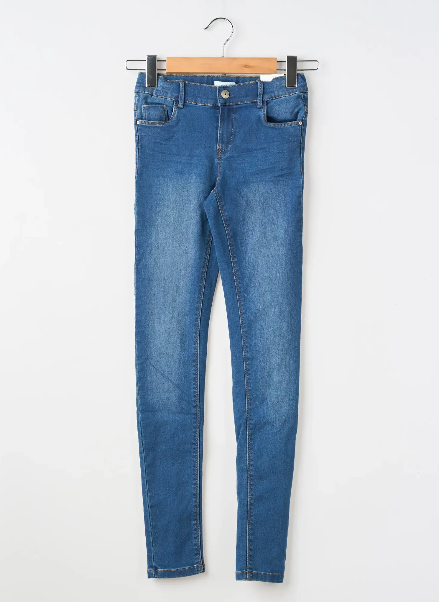 Jeans Skinny Name It Bleu Taille Ajustable
